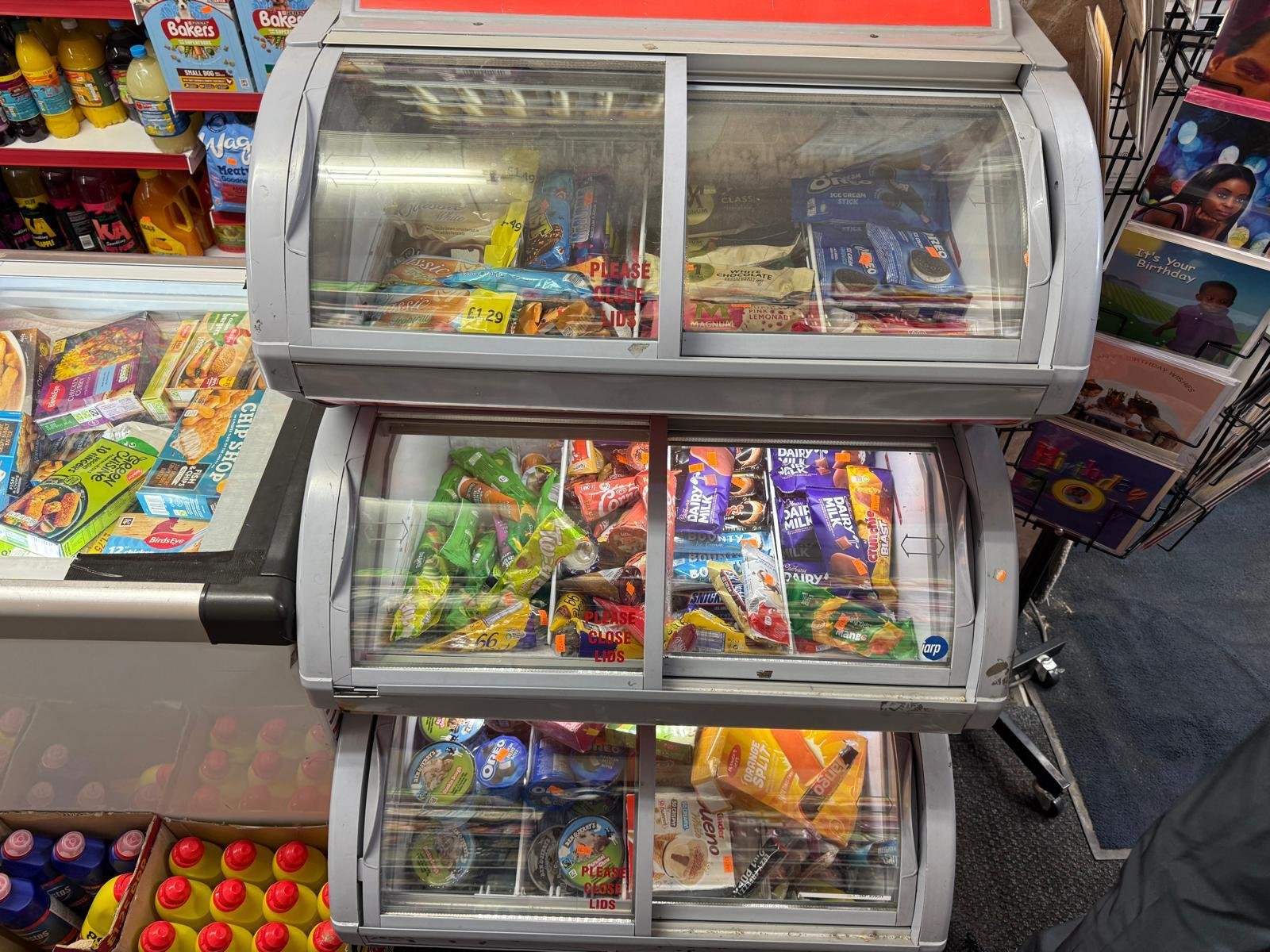 Inside Bengies convenience store